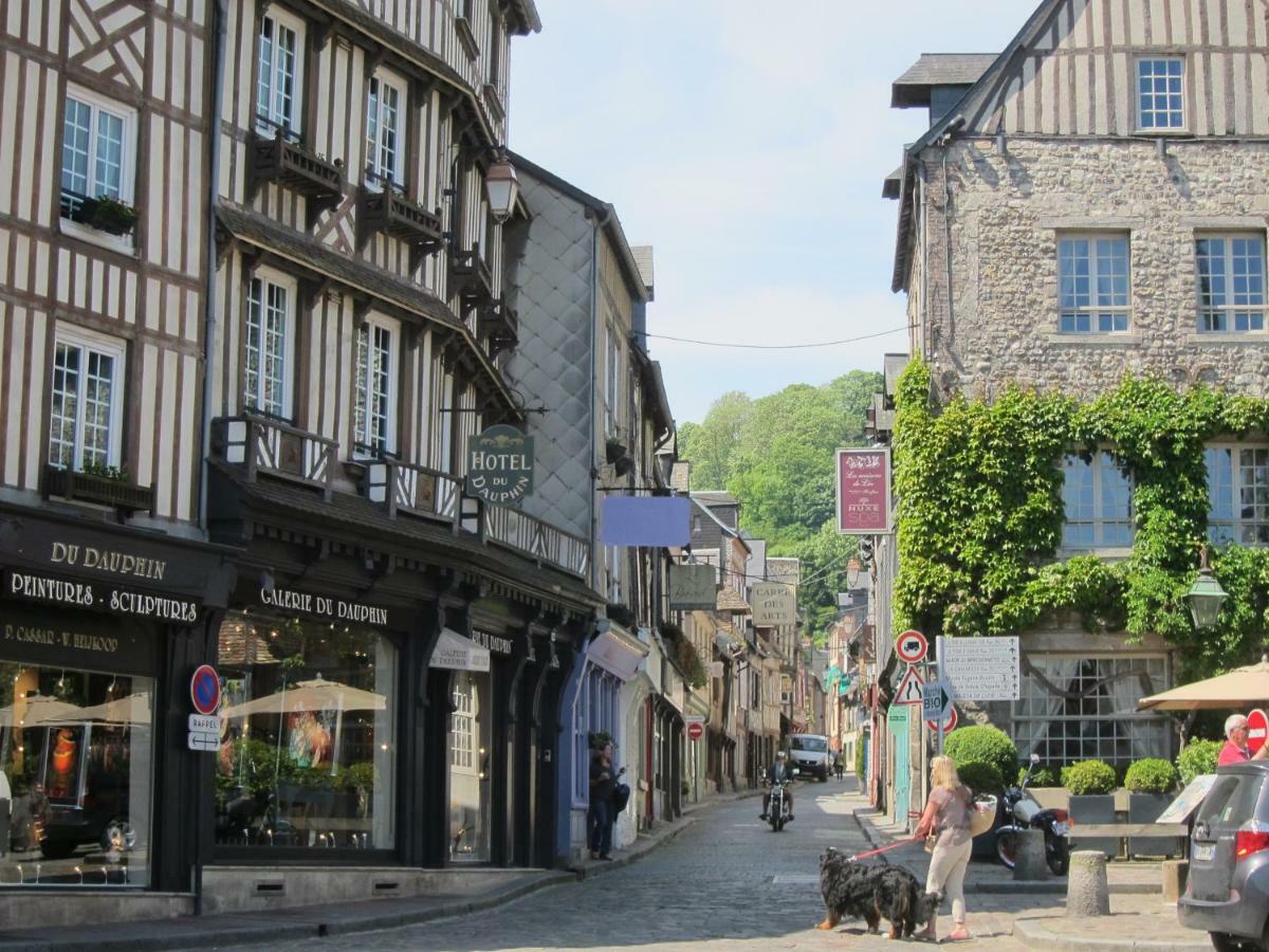 Au Coeur De La Ville Honfleur Eksteriør bilde